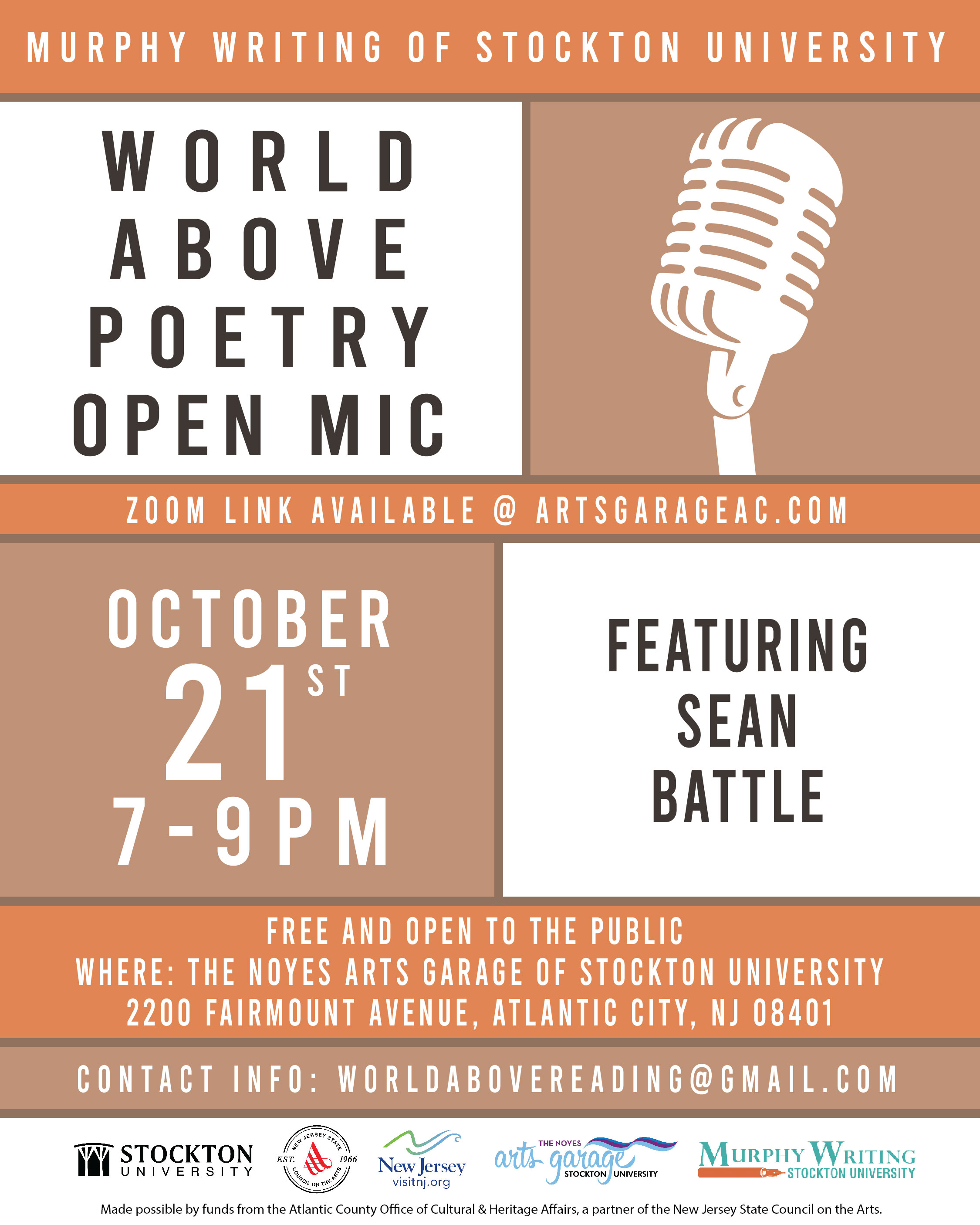World Above event flyer